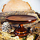 SIBERIAN CEDAR cake stand for cupcakes and cakes. T3