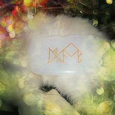 Косметика ручной работы. Ярмарка Мастеров - ручная работа Массажер Гуаша для лица "БЕЛЫЙ АГАТ". Handmade.
