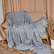 Gray bedspread in the bedroom. Bedspreads. SHAPAR - knitting clothes. My Livemaster. Фото №4