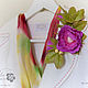 Большая брошь с розой, Брошь-булавка, Санкт-Петербург,  Фото №1