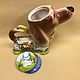 Dachshund Spring Village Porcelain Teapot. Teapots & Kettles. Veselyj farfor. My Livemaster. Фото №6