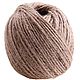 Jute twine, 50 m, 2 strands, Cords, Moscow,  Фото №1