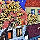 Лоскутное панно в интерьер детской комнаты Вечерняя прогулка. Картины. Elena.artquilt. Ярмарка Мастеров.  Фото №4