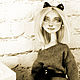 Авторская текстильная кукла. Алиша. Не портретная. С гардеробом, Куклы и пупсы, Москва,  Фото №1