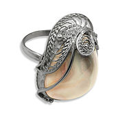 Украшения handmade. Livemaster - original item Ring "Pink agate", silver with agate. Handmade.