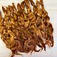 Natural hair for dolls (Copper). Doll hair. Hair and everything for dolls. Ярмарка Мастеров.  Фото №6