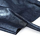 Bag Silver Shiny Leather Blue Shopper Package Tote Bag. Tote Bag. BagsByKaterinaKlestova (kklestova). My Livemaster. Фото №5