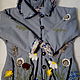 Jacket made of wool 'wild flowers', Outerwear Jackets, Temryuk,  Фото №1