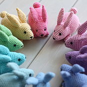 Куклы и игрушки handmade. Livemaster - original item Little rabbit crocheted. Handmade.