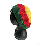Аксессуары handmade. Livemaster - original item Berets: Takes a Rastafarian. Handmade.