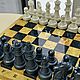 Шахматы из дерева ручной работы. Шахматы. Шахматы из дерева и эпоксидной смолы. Ярмарка Мастеров.  Фото №5