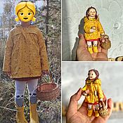 Куклы и игрушки handmade. Livemaster - original item Cotton Christmas tree toy according to the photo. Handmade.
