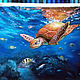 Order  Sea turtle. Original. Pastel. Valeria Akulova ART. Livemaster. . Pictures Фото №3