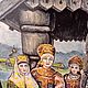  550. Декор.панно По сказке Аленький цветочек. Элементы интерьера. Татьяна - шкатулки для души. Ярмарка Мастеров.  Фото №4