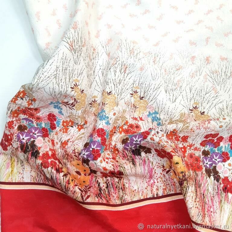 Хлопковый жаккард Blumarine купить в интернет-магазине Ярмарка Мастеров ...