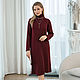 Order Dress 'Lucetta' Bordeaux. Designer clothing Olesya Masyutina. Livemaster. . Dresses Фото №3