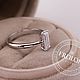 Заказать Золотое кольцо с бриллиантом 0,5 карат. FROLOF JEWELRY. Ярмарка Мастеров. . Кольцо помолвочное Фото №3