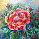 Картина маслом " Роза - Королева цветов ", Картины, Москва,  Фото №1