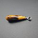 Tiger eye quality a in the shape of a pear 22h7 mm, Pendants, Moscow,  Фото №1