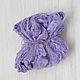 Silk handkerchiefs, Lavender 10 oz. Italian factory DHG. Felting materials. KissWool. My Livemaster. Фото №4