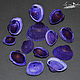 Shell violet 2-3,5 cm, 10 PCs, Shells, Moscow,  Фото №1