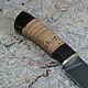 Order Knife 'Taj-2' pchak h12mf birch bark hornbeam. Artesaos e Fortuna. Livemaster. . Knives Фото №3
