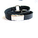 Leather Winding bracelet black with a musical note unisex. Cord bracelet. Brave. My Livemaster. Фото №5