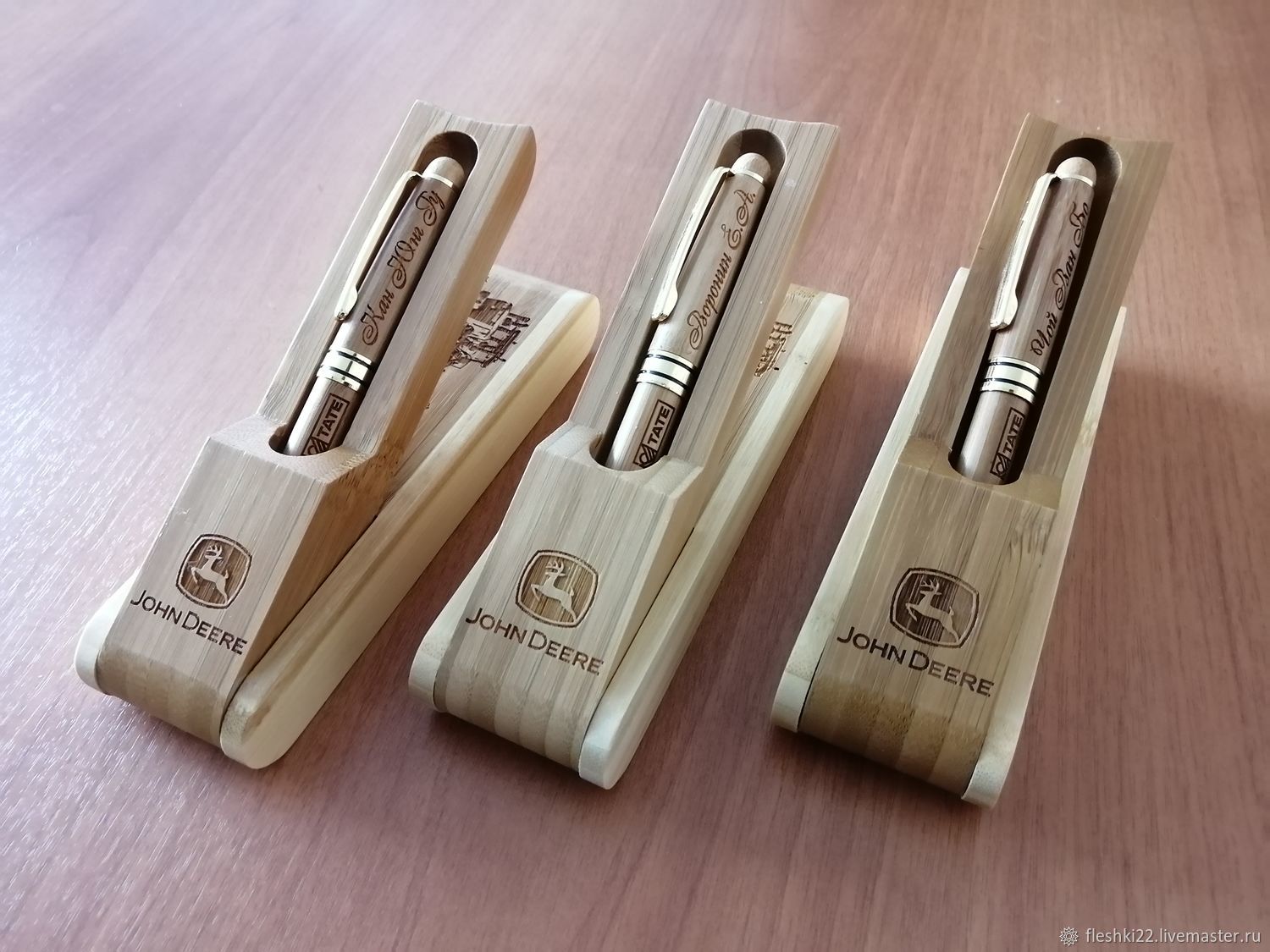 Деревянная ручка с гравировкой, подарок, сувенир, любой дизайн в ...