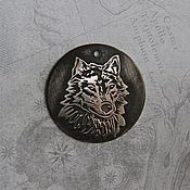 Украшения handmade. Livemaster - original item The Smiling Wolf. Handmade.