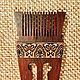 Woodem hairpin Sudarushka from a tree with inlay, hair clip. Hairpin. Wooden combs inlay Hanto&Dokimo. Online shopping on My Livemaster.  Фото №2