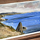 'Crimea' watercolor painting (landscape, sea). Pictures. 'More vnutri' Nadezhda. Интернет-магазин Ярмарка Мастеров.  Фото №2