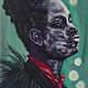 Фосфорный портрет "Барон Самеди" Néhémy Pierre-Dahomey. Картины. ART: Vera Lee Raven. Ярмарка Мастеров.  Фото №4