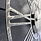 Часы 40см “Rooma” с бронз.патиной. Часы классические. koduKuus /часы и декор из металла/. Интернет-магазин Ярмарка Мастеров.  Фото №2