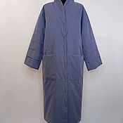 Пальто с отстёгивающимся капюшоном 44-58 размеры