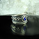 Ring made of 925 sterling silver with an ethnic pattern and agate RO0007, Rings, Yerevan,  Фото №1
