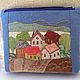Cosmetic bags: with applique Houses. Beauticians. Olga Popova. My Livemaster. Фото №4