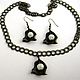 Order Set pendant and earrings with quartz. Bijoudelice. Livemaster. . Jewelry Sets Фото №3
