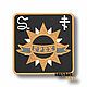 Patch on clothes Stalker Sin STALKER chevron patch, Patches, St. Petersburg,  Фото №1