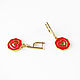 A gift for February 14, heart earrings, red earrings. Earrings. Irina Moro. My Livemaster. Фото №5