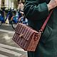 Wicker handbag, Shoulder bag, women's bag. Classic Bag. lmillame. My Livemaster. Фото №6