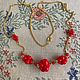 Винтаж: Колье Чехословакия. Колье винтажные. Vintage Treasures. Интернет-магазин Ярмарка Мастеров.  Фото №2