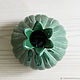 Vase 'Melon Emerald L' 1,4 l. Vases. Hill & Mill. My Livemaster. Фото №6