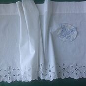 Для дома и интерьера handmade. Livemaster - original item Curtain with a simple pattern. Handmade.