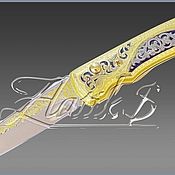 Сувениры и подарки handmade. Livemaster - original item Folding knife z506. Handmade.