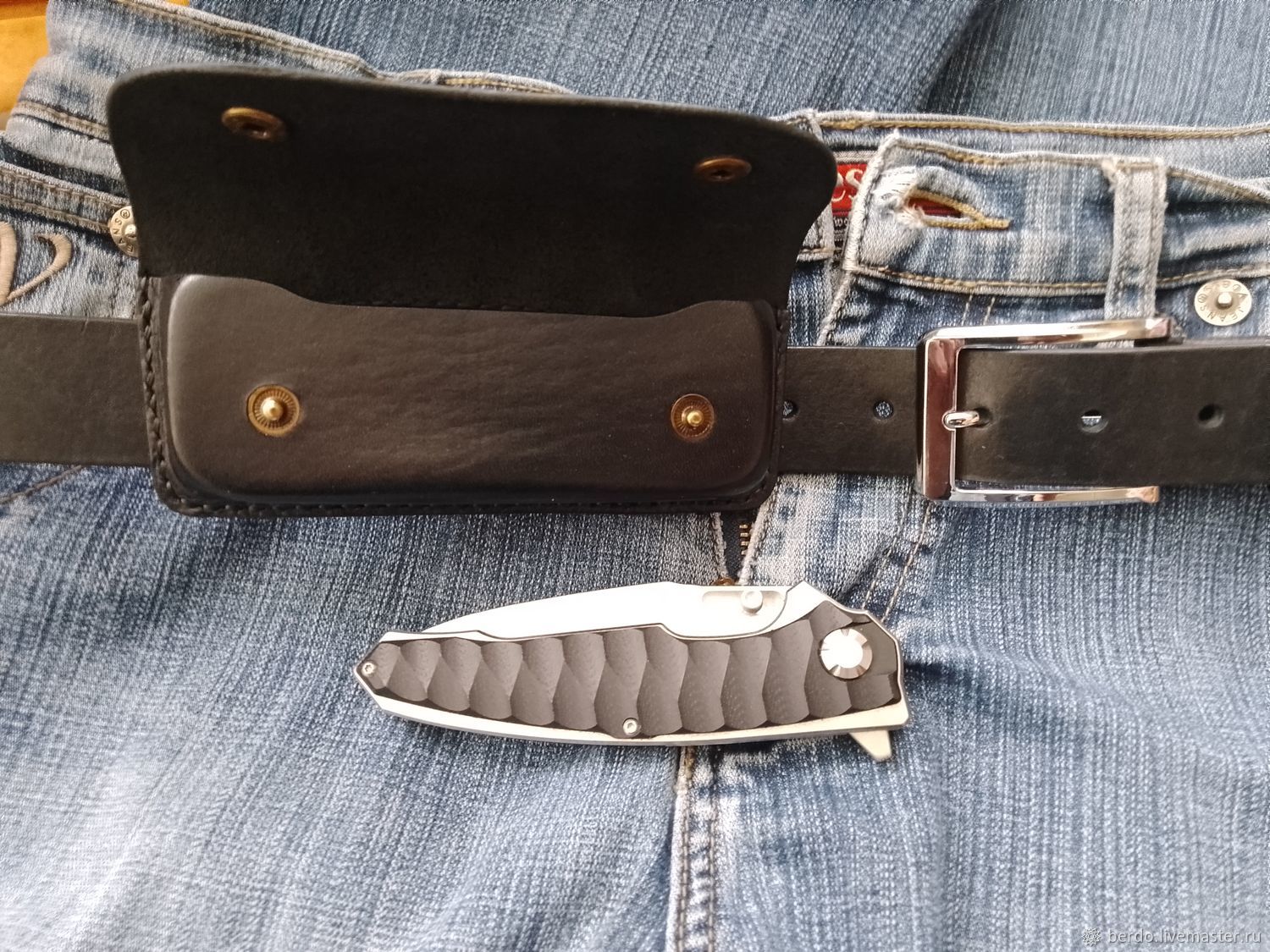 Ножны для складного ножа на заказ в интернет-магазине Ярмарка Мастеров ...