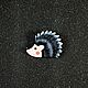 icon hedgehog, Badge, Lodeynoye Pole,  Фото №1