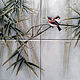Роспись плитки Панно керамическое с птицами, Картины, Москва,  Фото №1