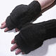 Men's knitted mittens-transformers Black. Mittens. Warm Yarn. Online shopping on My Livemaster.  Фото №2