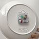 Order Painted porcelain Clock - saucer Martovce hare. ArtFlera (artflera). Livemaster. . Watch Фото №3