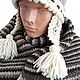 Striped scarf, 100% wool, 175 x 30 cm. Scarves. kukla-iz-lesa. Online shopping on My Livemaster.  Фото №2